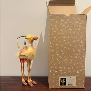 Patience Brewster MacKenzie-Childs Nativity Harold the Camel Figure